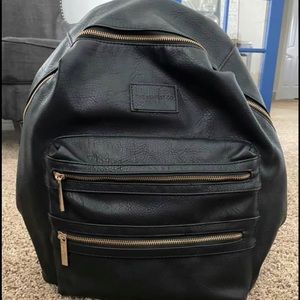 Honest Company Leather Diaper Bag